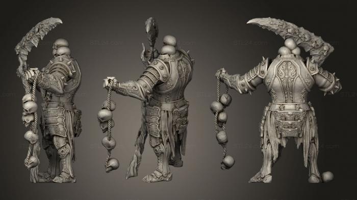 Figurines heroes, monsters and demons (Mini Monster Mayhem Enslaved Construct, STKM_3021) 3D models for cnc