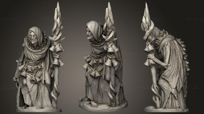 Figurines heroes, monsters and demons (MM Ice Witch, STKM_3035) 3D models for cnc