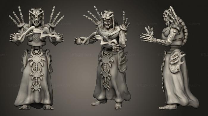 Статуэтки герои, монстры и демоны (Формирователь Морта, STKM_3058) 3D модель для ЧПУ станка