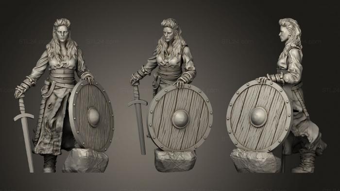 Figurines heroes, monsters and demons (Nickey s Hatchery Siv 2, STKM_3117) 3D models for cnc