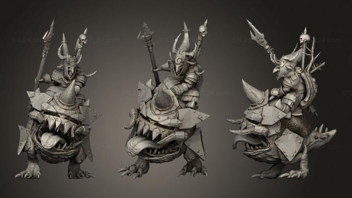 Figurines heroes, monsters and demons (Night Shift Gobbo Supervisor, STKM_3123) 3D models for cnc