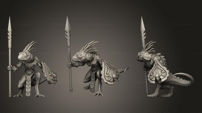 Figurines heroes, monsters and demons (Nova Raptor 062, STKM_3131) 3D models for cnc