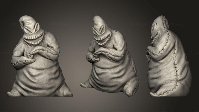 Figurines heroes, monsters and demons (Oggie Boogie 2, STKM_3149) 3D models for cnc