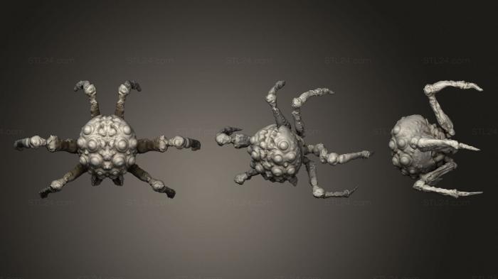 Figurines heroes, monsters and demons (Pavukocrab, STKM_3217) 3D models for cnc
