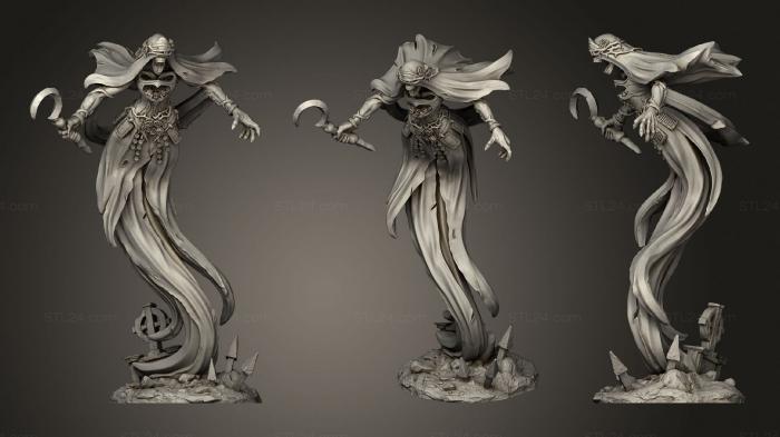 Figurines heroes, monsters and demons (Screaming Soul 4, STKM_3403) 3D models for cnc