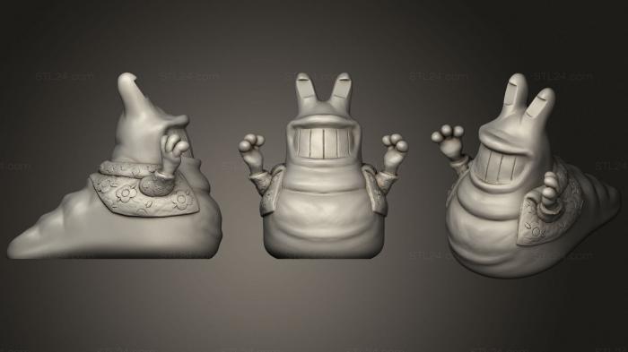 Figurines heroes, monsters and demons (Slurms mackenzie, STKM_3483) 3D models for cnc
