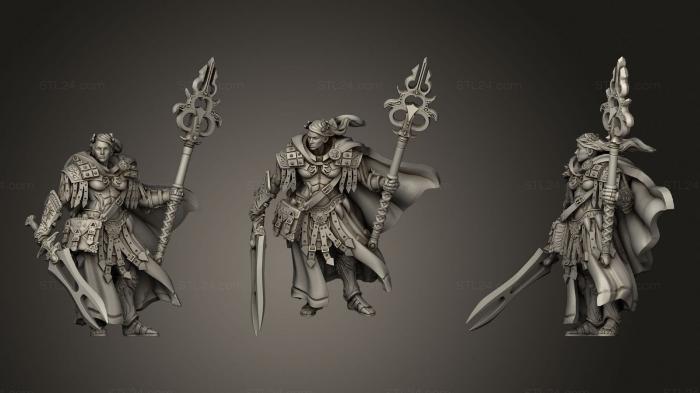 Figurines heroes, monsters and demons (SPARTANCAST INVOKER 5, STKM_3514) 3D models for cnc