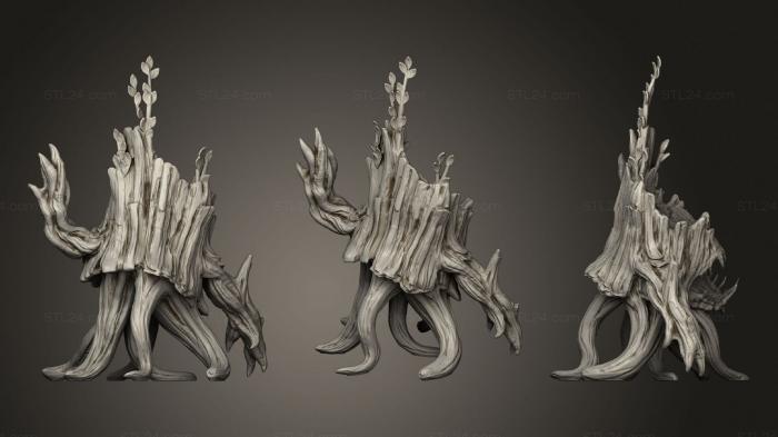 Figurines heroes, monsters and demons (Stump Gang 40 Pose 04 41, STKM_3567) 3D models for cnc