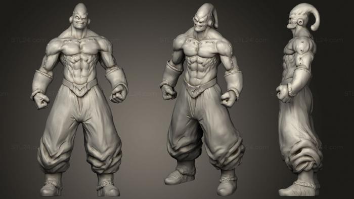 Figurines heroes, monsters and demons (Super Buu, STKM_3574) 3D models for cnc
