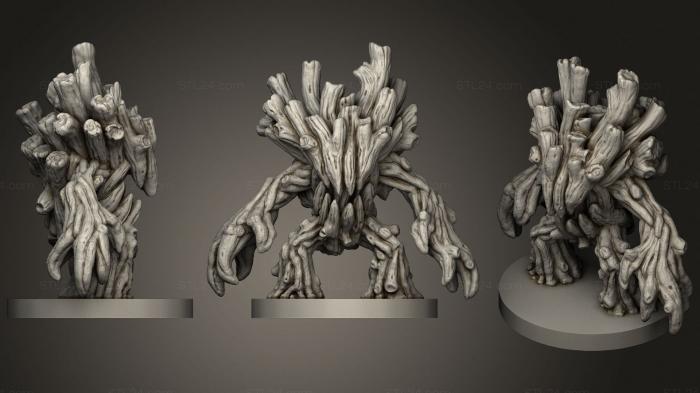 Figurines heroes, monsters and demons (Twig Blight, STKM_3726) 3D models for cnc