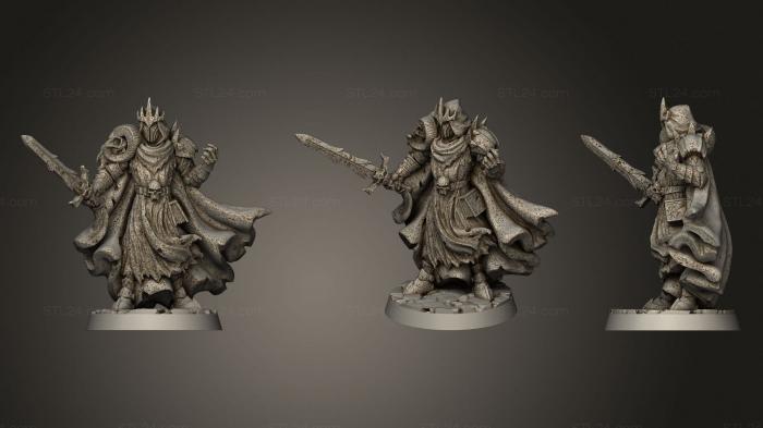 Figurines heroes, monsters and demons (Ul Agmoth, STKM_3731) 3D models for cnc