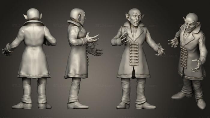 Figurines heroes, monsters and demons (Vampiro bb nosferatu, STKM_3762) 3D models for cnc