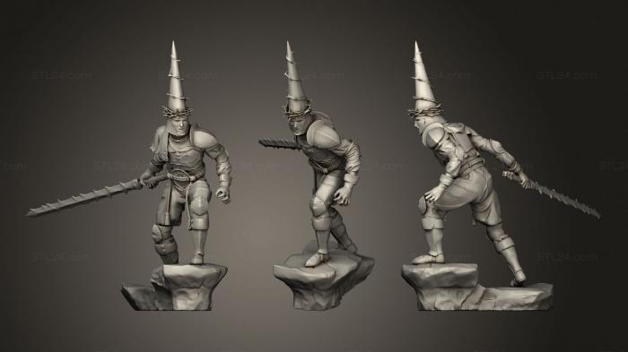 Figurines heroes, monsters and demons (Very Limited, STKM_3779) 3D models for cnc