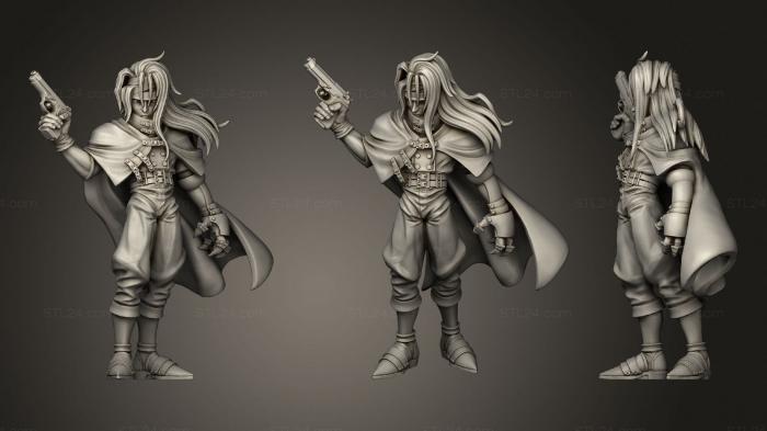 Figurines heroes, monsters and demons (Victor Tinevale, STKM_3780) 3D models for cnc