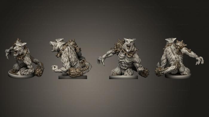 Figurines heroes, monsters and demons (Aberration 02, STKM_3933) 3D models for cnc