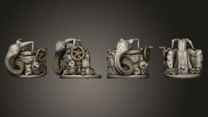 Figurines heroes, monsters and demons (Aberration 04, STKM_3936) 3D models for cnc