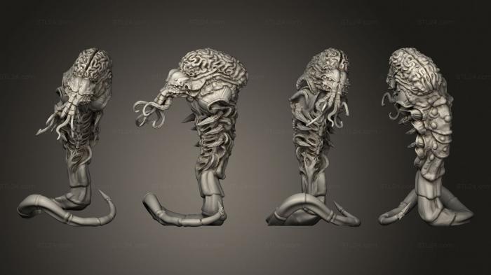 Figurines heroes, monsters and demons (AH Synapse 3, STKM_3965) 3D models for cnc
