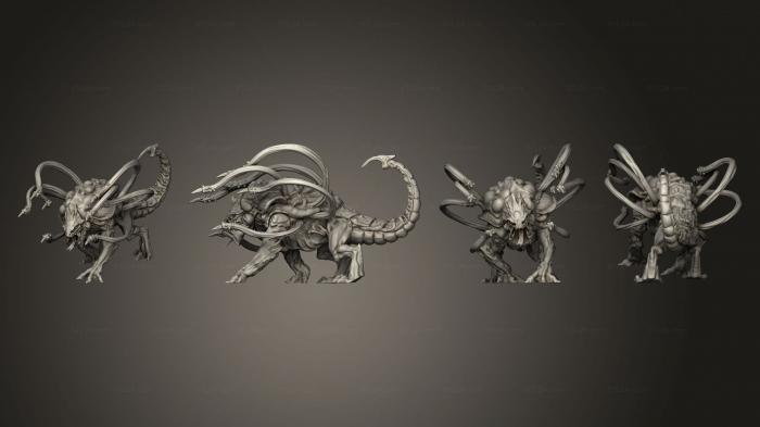 Figurines heroes, monsters and demons (AH Toxicorex 1, STKM_3966) 3D models for cnc