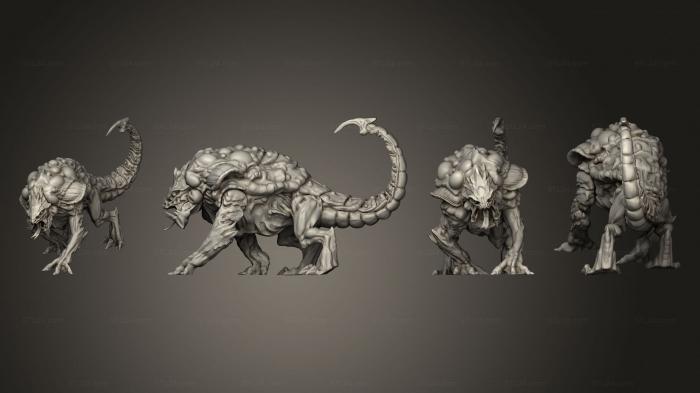Figurines heroes, monsters and demons (AH Toxicorex 2, STKM_3967) 3D models for cnc