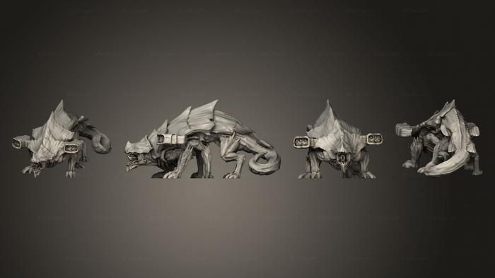 Figurines heroes, monsters and demons (AH Tyrant 1 Missiles, STKM_3968) 3D models for cnc