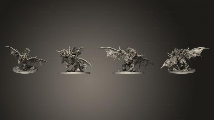 Figurines heroes, monsters and demons (Aldeberan Firebrand, STKM_4004) 3D models for cnc