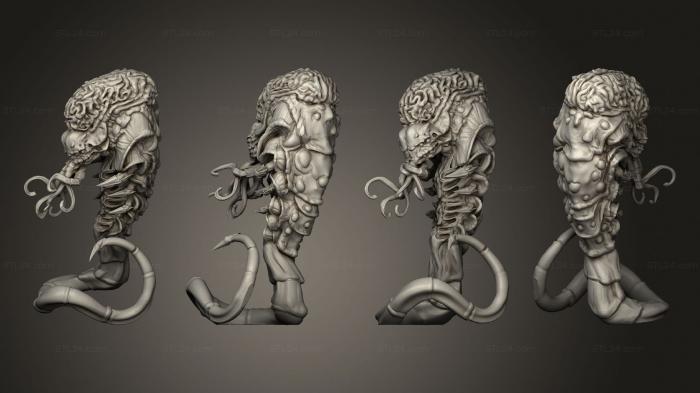 Figurines heroes, monsters and demons (Alien Hive AH Synapse 2, STKM_4024) 3D models for cnc