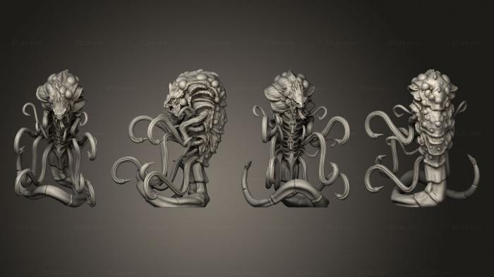 Figurines heroes, monsters and demons (Alien Hive AH Venom 3, STKM_4027) 3D models for cnc