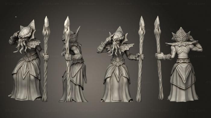Figurines heroes, monsters and demons (Ancient One 033, STKM_4063) 3D models for cnc