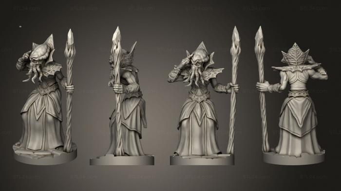 Figurines heroes, monsters and demons (Ancient One 034, STKM_4064) 3D models for cnc