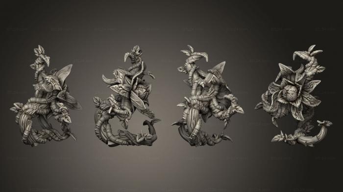 Figurines heroes, monsters and demons (Ancient Woodlands Forest Shade C, STKM_4075) 3D models for cnc