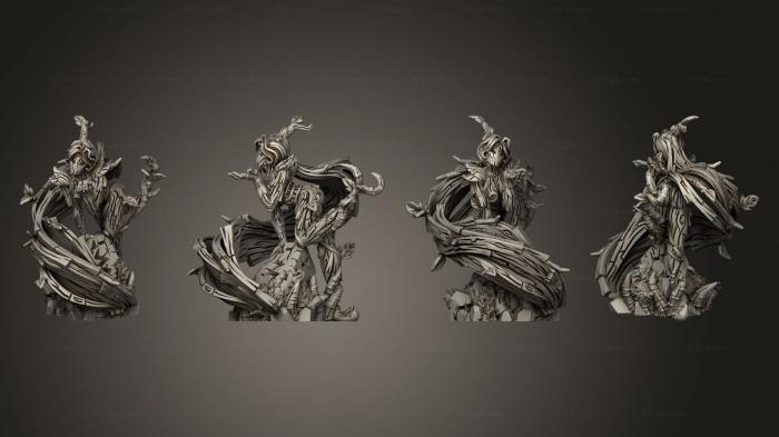Figurines heroes, monsters and demons (Ancient Woodlands Natura, STKM_4077) 3D models for cnc