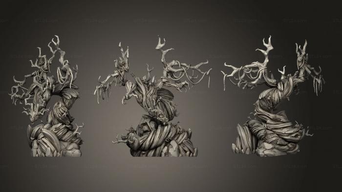 Figurines heroes, monsters and demons (Ancient Woodlands Oakeod Arm L, STKM_4078) 3D models for cnc