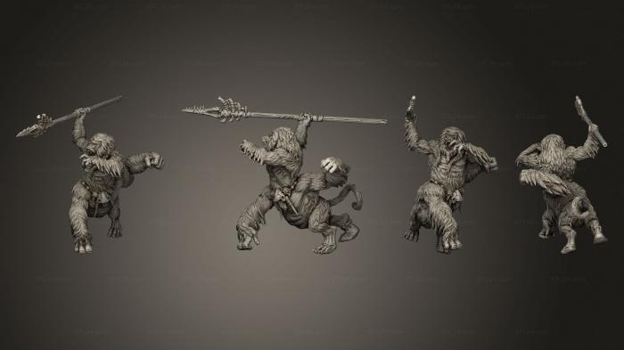 Figurines heroes, monsters and demons (Apalumi 03, STKM_4107) 3D models for cnc