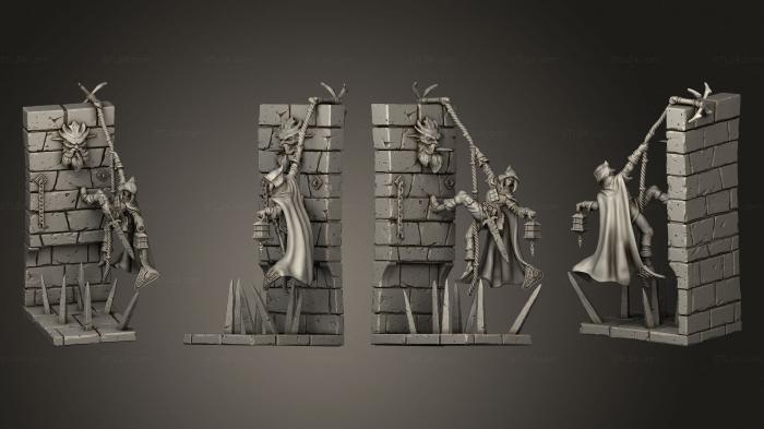 Figurines heroes, monsters and demons (Apolonia Twicecursed Tomb Raider, STKM_4121) 3D models for cnc
