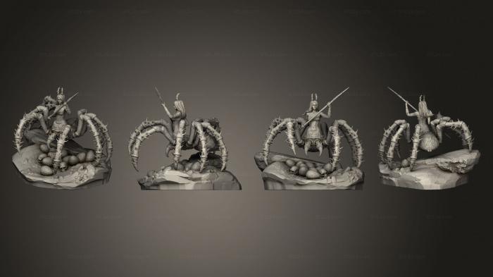 Статуэтки герои, монстры и демоны (Яйца Арахны Крупные, STKM_4123) 3D модель для ЧПУ станка