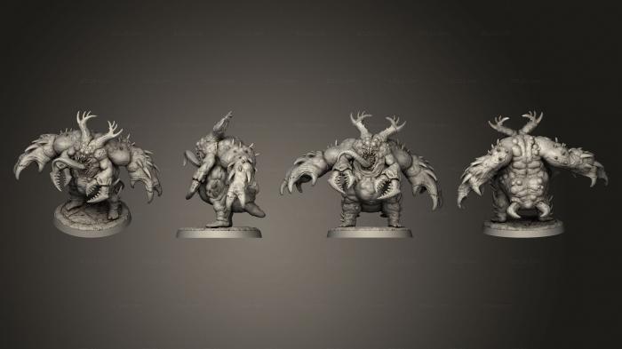 Figurines heroes, monsters and demons (Arachni Beast, STKM_4126) 3D models for cnc