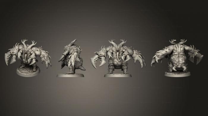 Figurines heroes, monsters and demons (Arachni Beasts, STKM_4128) 3D models for cnc