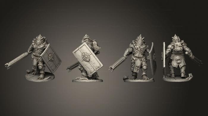 Статуэтки герои, монстры и демоны (Арахан Ртутный Глаз 006, STKM_4132) 3D модель для ЧПУ станка