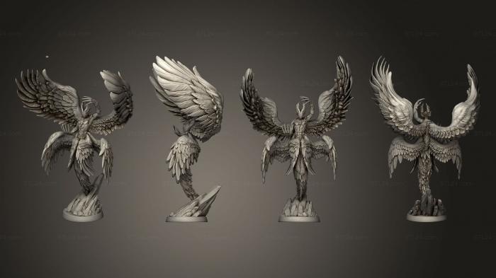 Figurines heroes, monsters and demons (Archon freescale 002, STKM_4164) 3D models for cnc