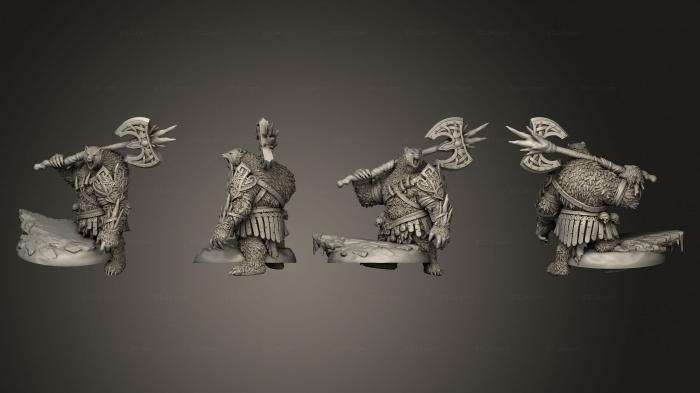 Figurines heroes, monsters and demons (Arcturi 01, STKM_4165) 3D models for cnc