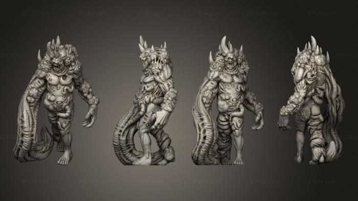 Статуэтки герои, монстры и демоны (Тень Аргуса Дункана, STKM_4171) 3D модель для ЧПУ станка