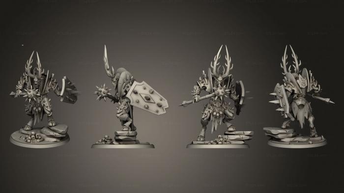 Figurines heroes, monsters and demons (Avatar of Yrghal, STKM_4209) 3D models for cnc