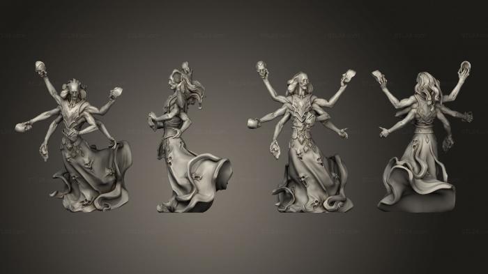 Figurines heroes, monsters and demons (Banshee V 3, STKM_4243) 3D models for cnc