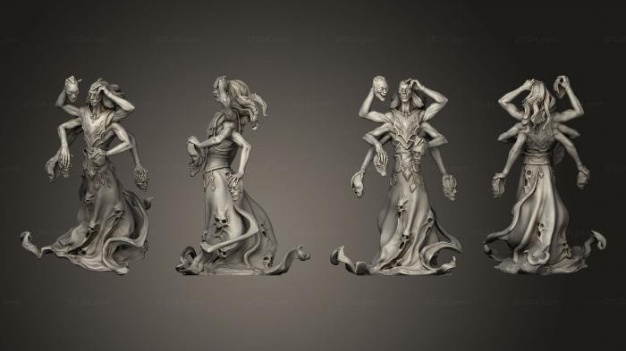 Figurines heroes, monsters and demons (Banshee V 5, STKM_4245) 3D models for cnc