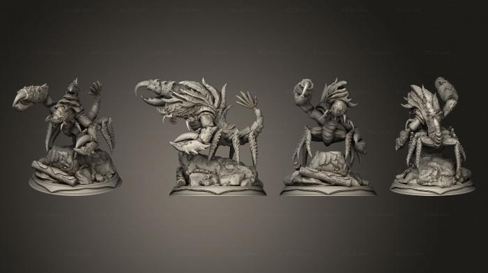 Figurines heroes, monsters and demons (Bartrok v 3, STKM_4270) 3D models for cnc