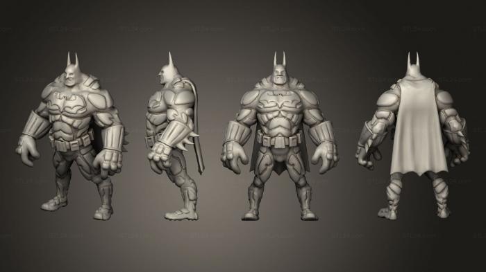 Figurines heroes, monsters and demons (Batman cartoon, STKM_4287) 3D models for cnc
