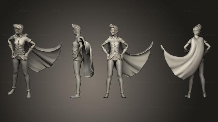 Figurines heroes, monsters and demons (Batman Robin Dark Knight Frank Miller, STKM_4292) 3D models for cnc