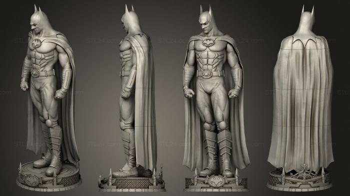 Figurines heroes, monsters and demons (Batman Statue 1989 2, STKM_4293) 3D models for cnc