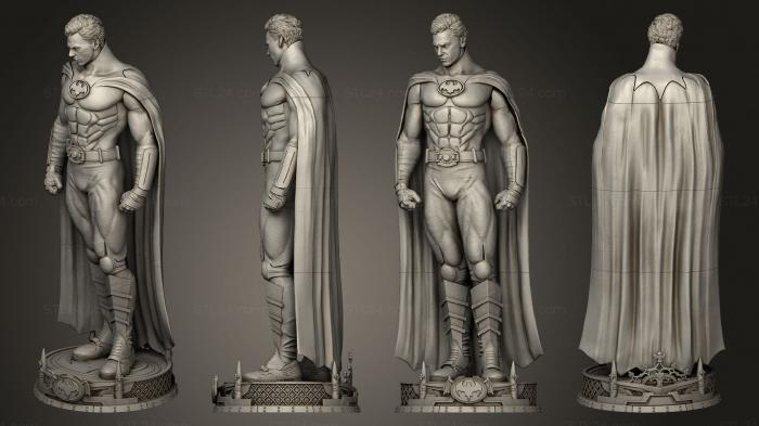 Figurines heroes, monsters and demons (Batman Statue 1989, STKM_4294) 3D models for cnc