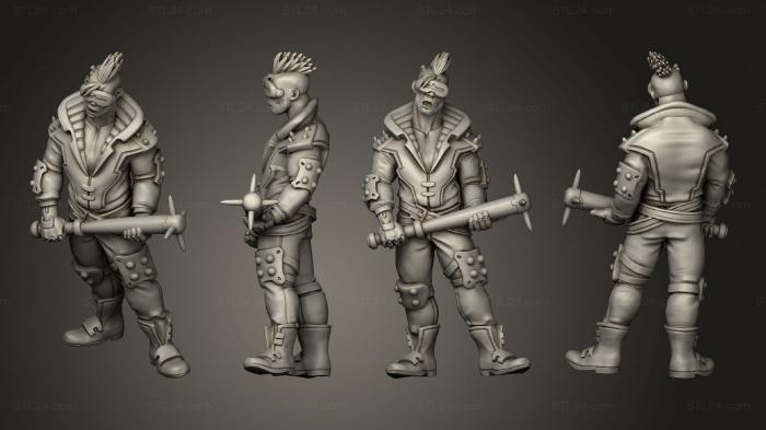 Figurines heroes, monsters and demons (Batman, STKM_4298) 3D models for cnc